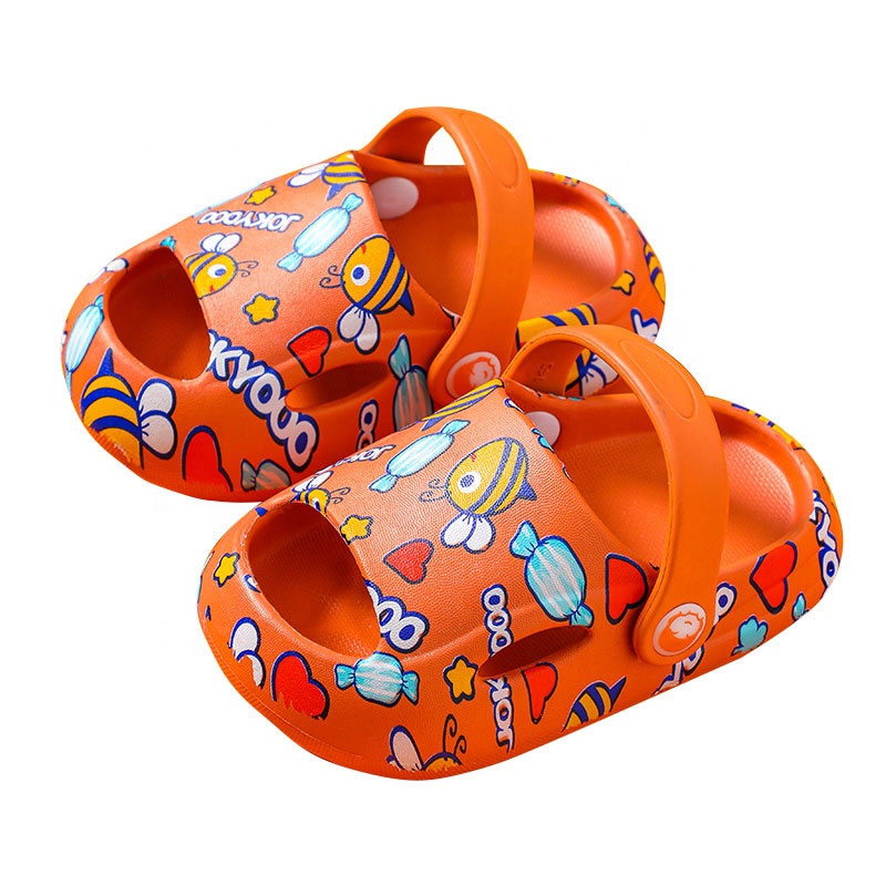 Сандалии Детские на нескользящей подошве, мягкие шлепанцы, пляжная обувь, плоская подошва, летние Тапочки