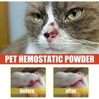Poudre hémostatique moderne et écologique pour chiens et chats, traitement des plaies et des saignements des ongles, temps de charge de 1 heure, nettoyage rapide, soulagement de la douleur
