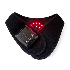 Envoltura Térmica para el Cuello con Terapia de Luz Roja y Masaje Vibratorio, Envoltura Térmica Recargable para la Relajación Muscular, Uso Doméstico - Product Image 2