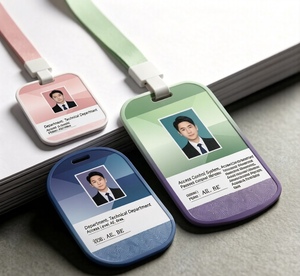 Tarjetas de Asistencia RFID Impresas de Alta Calidad con Logotipo Personalizado, Código QR, Tarjetas de Control de Asistencia con Fecha y Hora, Precio de Fábrica - Product Image 1