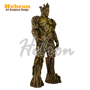 Disfraz <span class=keywords><strong>de</strong></span> Personaje <span class=keywords><strong>de</strong></span> Película Personalizado <span class=keywords><strong>de</strong></span> Groot <span class=keywords><strong>Guardianes</strong></span> <span class=keywords><strong>de</strong></span> <span class=keywords><strong>la</strong></span> <span class=keywords><strong>Galaxia</strong></span>, Conjunto Completo Estilo Zancos, Ropa para Eventos y Actuaciones - Product Image 3