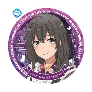 My Teen Comédie Romantique SNAFU Yukino Iroha Laser Badge Anime Merch Otaku Cadeau Fan Art - Product Image 5