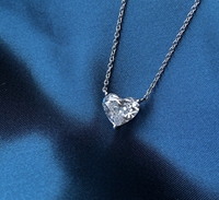 Diamante Sintético Cultivado en Laboratorio, Corte Corazón, VVS1, Color Excelente D, Certificado IGI, Marca Hemu, Venta al Por Mayor de Fábrica en Henan