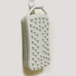Éponge exfoliante en silicone personnalisable avec logo, brosse de bain douce pour le corps, éponges et brosses de massage en silicone - Product Image 1