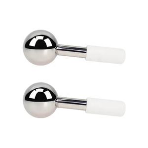 Globes Cryogéniques en Acier Inoxydable Doré pour le Visage avec Logo Personnalisé DIY pour <span class=keywords><strong>Massage</strong></span> du Visage, des Yeux et du Corps - Product Image 6