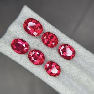 Synthetic Gem <strong>Myanmar</strong> Pigeon Blood <strong>Ruby</strong> Brilliant Cut Red High Quality Synthetic <strong>Ruby</strong> Loose Gemstone - Product Image 1