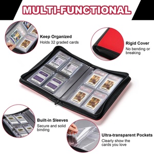 Custom Wholesale Graded Card Binder 4 Pocket Slab Binder Suitable Graded Card - Product Image 3