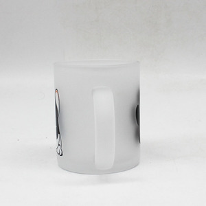 Tasse en verre dépoli avec motif de <span class=keywords><strong>bouledogue</strong></span> français-Parfait pour les boissons à la maison et au bureau - Product Image 5
