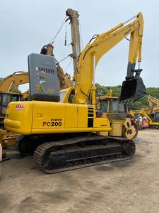 Excavadora usada original de Japón en buen estado, komatsu, motor de pintura de La EPA, en Shanghai, con pintura al por mayor, de dos años - Product Image 4