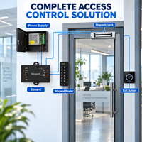 Mini contrôleur d'accès à porte unique pour 1000 utilisateurs, lecteur de clavier RFID Wiegand 26-58 bits avec prise en charge du transfert de données par télécommande