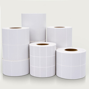 Bán buôn mẫu miễn phí tương thích với máy in ngựa vằn Scratch Proof 4x6 trắng trực tiếp nhãn dán nhiệt cuộn nhãn sản phẩm - Product Image 4