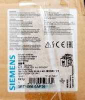 Contactor 3RT1066-6AP36 E-Stand 02 - Sin Embalaje Original - Nuevo de Marca Original