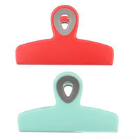 WELLFLYER PM-290 personnalisé cuisine frais garder la fermeture puces en plastique scellage stockage robuste puce alimentaire sac Clips