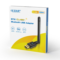 Adaptateur USB Bluetooth EDUP 100M longue portée BT5.1 RTL8761B, émetteur Bluetooth USB pour ordinateur, souris sans fil, clavier, PS4