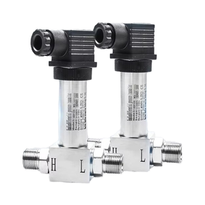 स्टेनलेस स्टील एनालॉग डिजिटल जल दबाव ट्रांसमीटर 4-20ma 0-10v आउटपुट विभेदक सेंसर 0 - Product Image 1