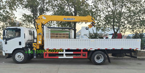 Grúa hidráulica de 5 toneladas montada en camión ISUZU NPR de buena calidad para exportación a <span class=keywords><strong>El</strong></span> Salvador - Product Image 5