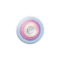 Spinner de acrílico transparente con diseño personalizado impreso, mandala, impresión a color, juguete giratorio para descompresión, espiral, regalo.