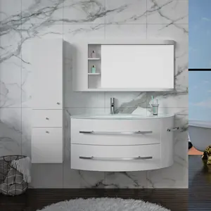 1200*525*535mm bathroom wall cabinet bathroom vanity with mirror bathroom pvc cabinet