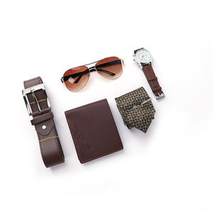 Classic Christmas Luxury Promotional Men'S Business Wallet <strong>Watch</strong> <strong>Gift</strong> <strong>Set</strong> - Product Image 4