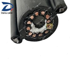 Cables de control para grúas de 24x1.5mm² y 18x1.5mm², de cobre con aislamiento de PVC, 600V/1000V, <span class=keywords><strong>cable</strong></span> colgante para grúas, resistencia a la tracción de 400N, multinúcleo - Product Image 3