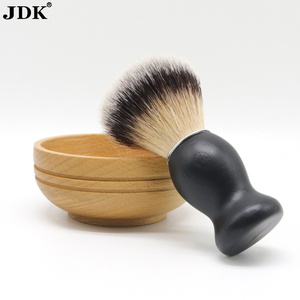 Vendita calda eco-friendly legno Top seller da uomo <span class=keywords><strong>barba</strong></span> <span class=keywords><strong>barba</strong></span> <span class=keywords><strong>pennello</strong></span> Silvertip <span class=keywords><strong>tasso</strong></span> JDK marca usato rasoio di sicurezza Set - Product Image 5