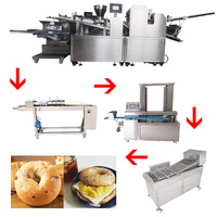 Machine à gâteaux industrielle automatique facile à utiliser 304ss de petit type machine à pastels machine automatique à faire des bagels en vente