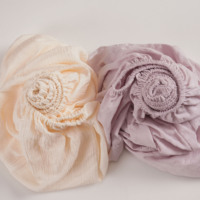 Düz Mor Polyester Bebek Yatak Örtüsü 28x52 Dokulu Seersucker Bebek Yatak Kılıfı Toptan Çocuk Yatak Takımı Tedarikçisi