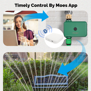 Smart Home Tuya Blue Tooth Zigbee válvula manipulador Metal automático jardín válvula de cierre de agua con Control remoto a través de la aplicación - Product Image 3