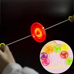 Led kéo dòng bánh đà tròn nhấp nháy Thiết kế hoài cổ tay kéo ánh sáng đầy màu sắc bên ủng hộ Đồ chơi phát sáng - Product Image 1