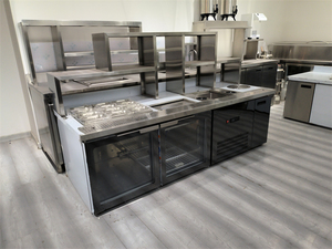 เคาน์เตอร์ร้านชาสแตนเลสยอดนิยมปี 2026 เคาน์เตอร์ชานมไข่มุกคุณภาพสูง - Product Image 6