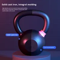 Kettlebell en fonte solide de haute qualité pour le fitness à domicile outil d'entraînement de squat et de hanche de vente chaude