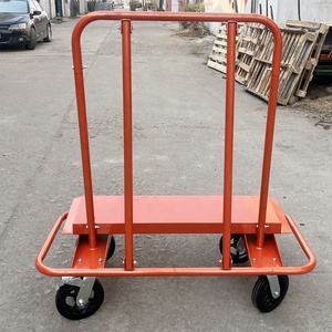Carro de Almacenamiento Personalizable con Ruedas de Acero y Frenos, Capacidad de Carga de 3000 lb, para Paneles de Yeso y Mármol - Product Image 3