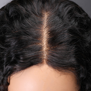 Pelucas de Cabello Humano 5x5 con Ondas de Agua, Nudos Decolorados, Sin Pegamento, Pre-Arrancadas, Encaje Frontal 13x4, 100% Virgen, Pequeñas con Cabello de Bebé - Product Image 3