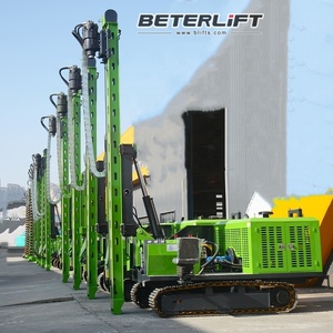 Địa hình gồ ghề thủy lực mặt đất điện vít đống điều khiển năng lượng mặt trời đống điều khiển máy Đóng cọc để bán - Product Image 6