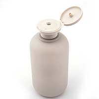 Bouteilles de shampoing en plastique HDPE douces au toucher de haute qualité en forme de Boston personnalisées emballage de lotion de lavage pour le corps