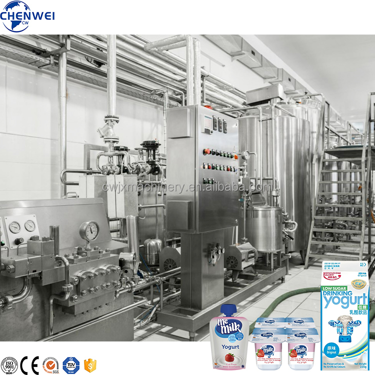 Industrial Yoghurt Making Machine Yogurt Production
