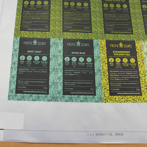 Prix de gros vinyle réfléchissant Film plastique hologramme or autocollant de <span class=keywords><strong>tatouage</strong></span> code à barres étiquette autocollante pour verres et autres utilisations - Product Image 3