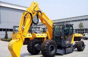 Nuovo Mini escavatore ragno ET110 escavatori da montagna 11Ton piccolo escavatore gommato a piedi - Product Image 6