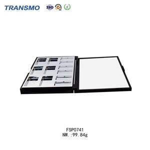 Empty Eyeshadow Palette No logo Custom square Empty 12 Colors <b>Box</b> <b>with</b> <b>Mirror</b> Blush Packaging Powder Compact case - Product Image 4