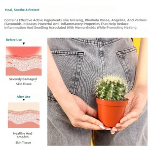 Cápsulas South Moon para el Cuidado Anal Interno y Externo, Ungüento con Hierbas Totalmente Naturales para un Alivio Rápido, Comodidad y Salud - Product Image 4