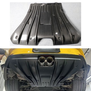 OUER 2020-2024 Plaque de protection inférieure arrière en fibre de carbone sèche, nouvelle version compatible avec 911 992, garantie 1 an - Product Image 2