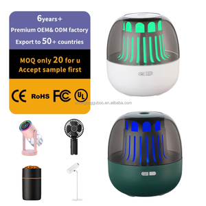 Humidificateur ultrasonique avec lumières nocturnes, diffuseur d'arômes à changement de couleur 7 couleurs, 200 ml, alimenté par USB, humidificateur à vapeur froide pour usage domestique - Product Image 1