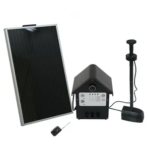 solar water submerged pump solar submersible water pump with remote control
