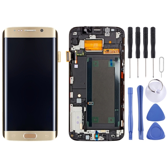 Factory Price Repair Part Replacement LCD Screen Original LCD Display + Touch Panel for Samsung Galaxy S6 Edge+ /G928F
