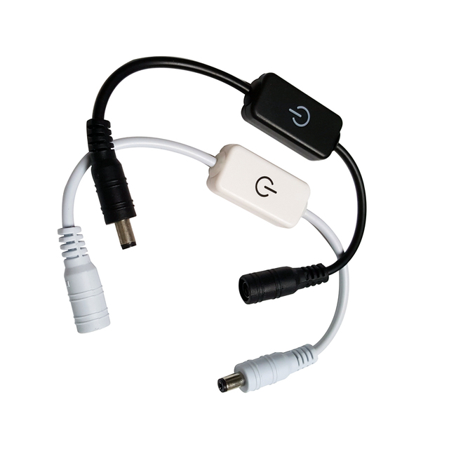 LED Strip Touch Dimmer Brightness Control LED Dimmer Switch 1keys Dimmer 12V-24V Light Switch Adjustment 3528 5050 5630