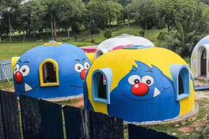 Cúpula Casa Habitación Yurta mongol Huevo Residencia <span class=keywords><strong>Esfera</strong></span> Lodge Glamping Tienda Camping Refugio - Product Image 6