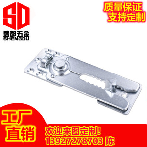 Conector Triangular de Hierro Shengdu, Herraje Metálico Estampado para Muebles de Oficina, Hebilla Automática para Sofá, Herraje Duradero, Moderno y Sencillo - Product Image 5