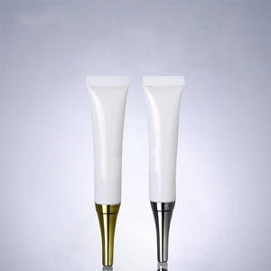 Vente en gros 20g Tube cosmétique blanc 20ml Crème médicale pour les yeux Tube en PE Tube à presser en plastique pour crème pour les yeux - Product Image 2