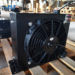 Langlebiger Korrosionsbeständiger Gelöteter Aluminium-Hydraulikölkühler Motorkern für Bagger-Hydraulikaggregate <span class=keywords><strong>HM</strong></span> Marke - Product Image 3