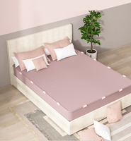 Attache de coin de drap sécurisée, antidérapante, en plastique, pince pour couverture de literie, draps, clip sans aiguille pour couette, pour lit de bébé/lit d'adulte